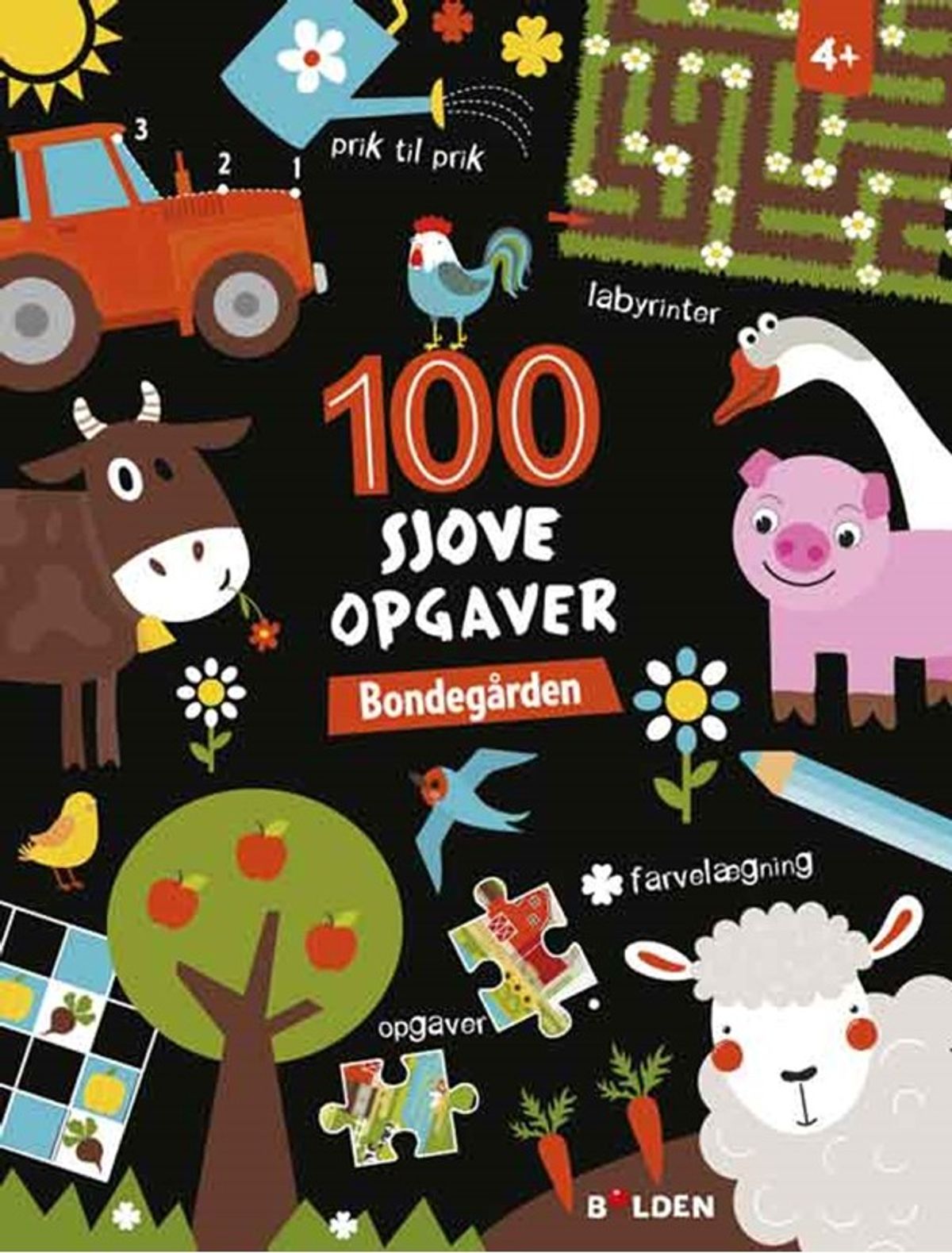 100 sjove opgaver: Bondegården (fra 4 år)