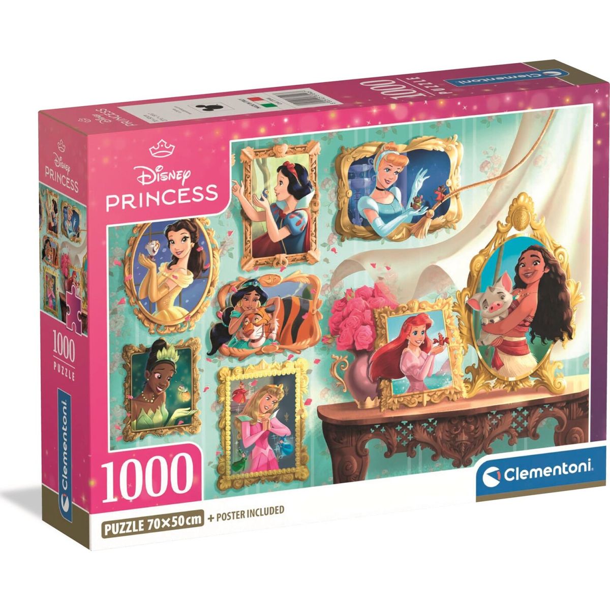 1000 Puslespil Hqc Disney Princess Brikker