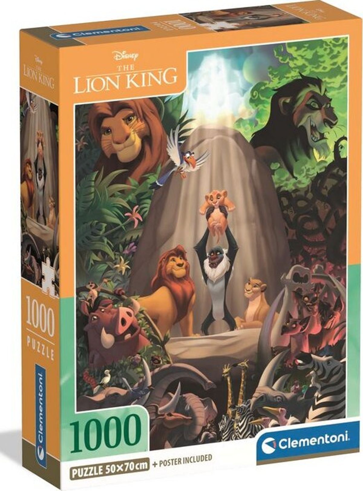 1000 Puslespil Hqc Disney The Lion King Brikker