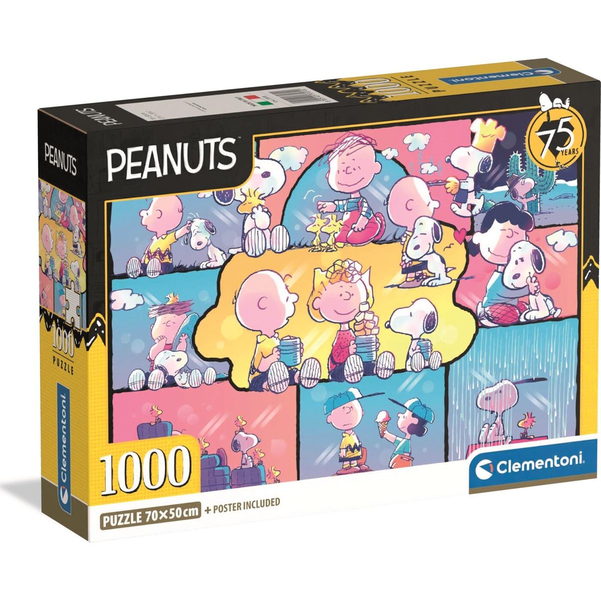 1000 Puslespil Hqc Peanuts - 2 Brikker