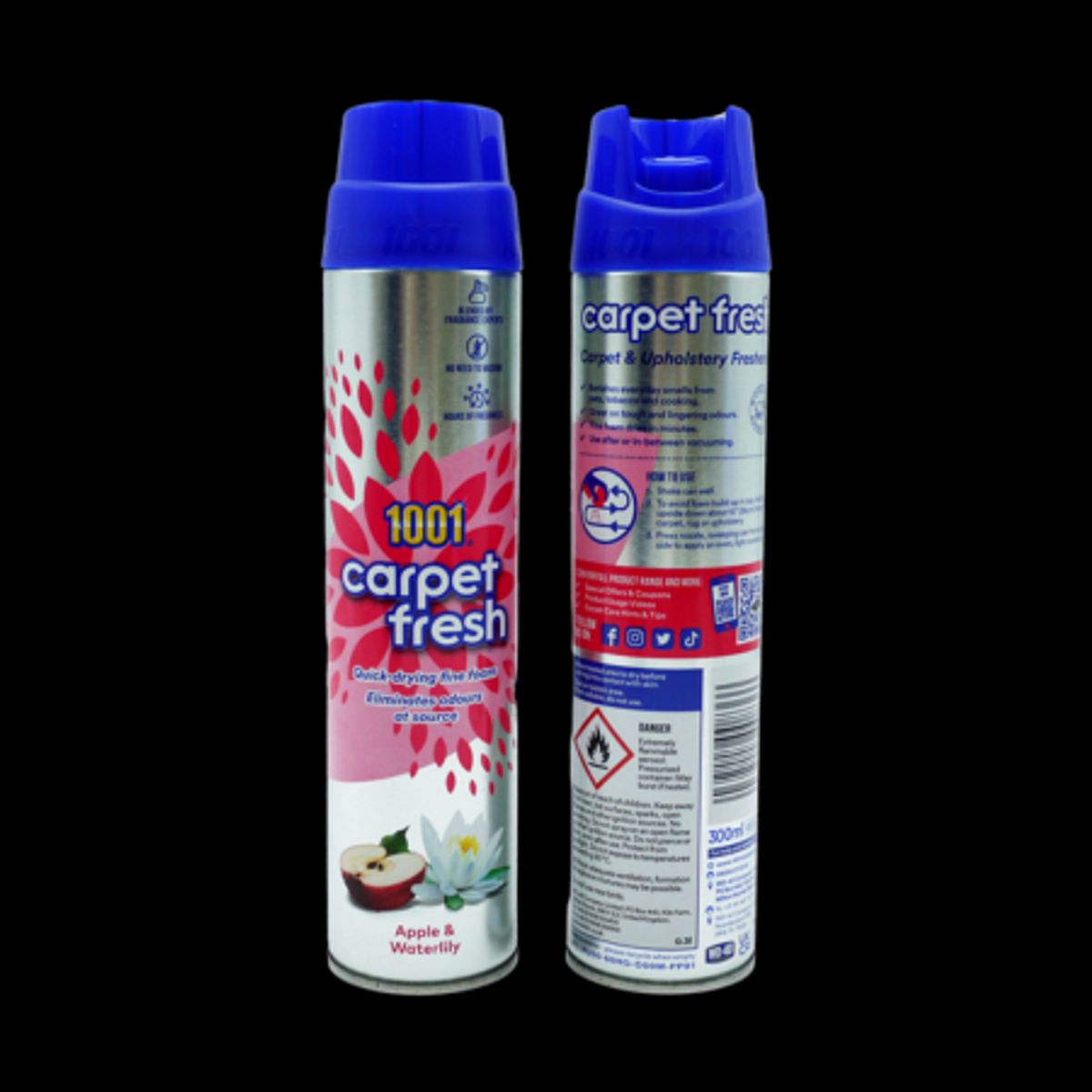 1001 Carpet Fresh Apple & Waterlily - 300ml