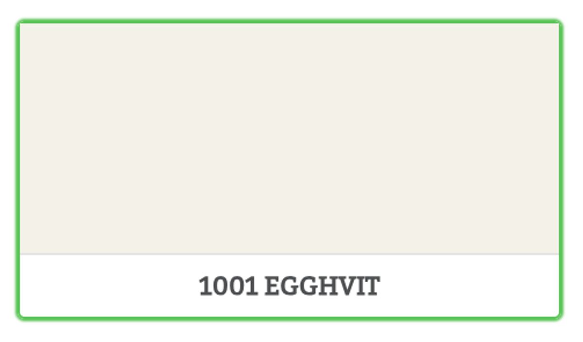 1001 - EGGHVIT - 0.68 L - Maling