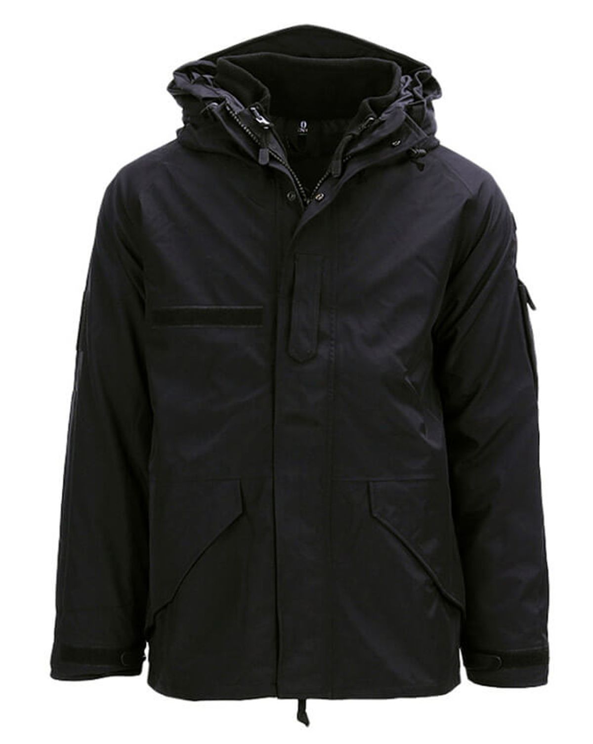 101 INC Militær Parka Jakke Sort 3XL