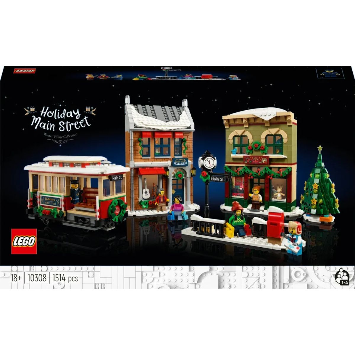 10308 LEGO Icons Julepyntet Hovedgade