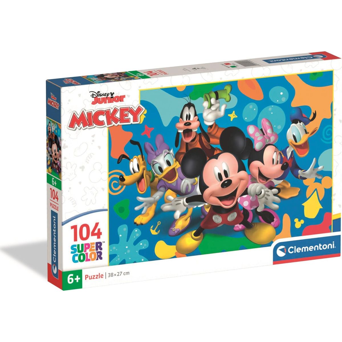 104 Puslespil Disney Mickey And Friends Brikker