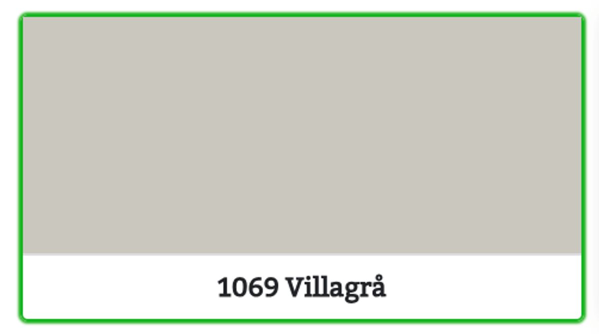 1069 - VILLAGRÅ - 0.68 L - Maling