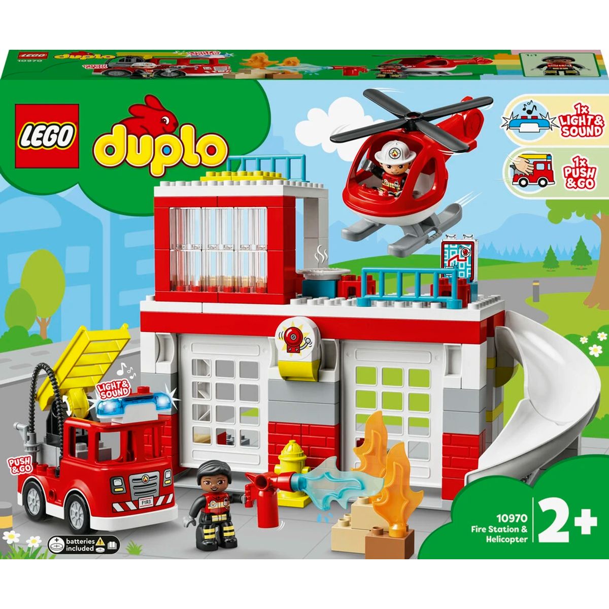 10970 LEGO DUPLO Town Brandstation og helikopter