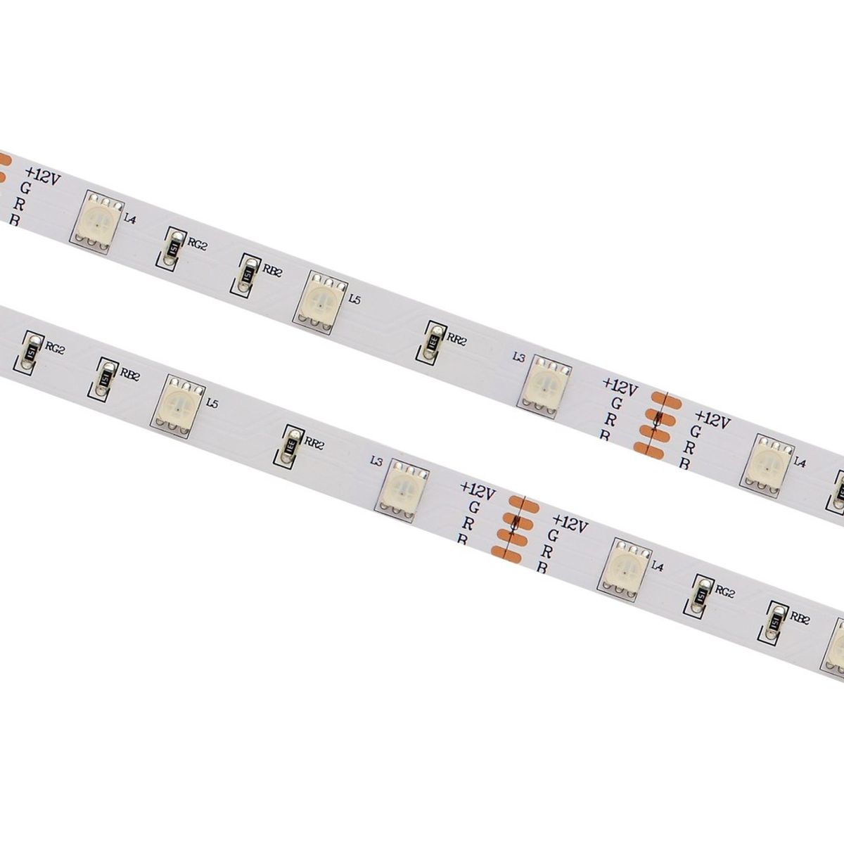 10m LED strip vandtæt IP68, 24V, RGB, 30 LED, 7,2w pr. meter!