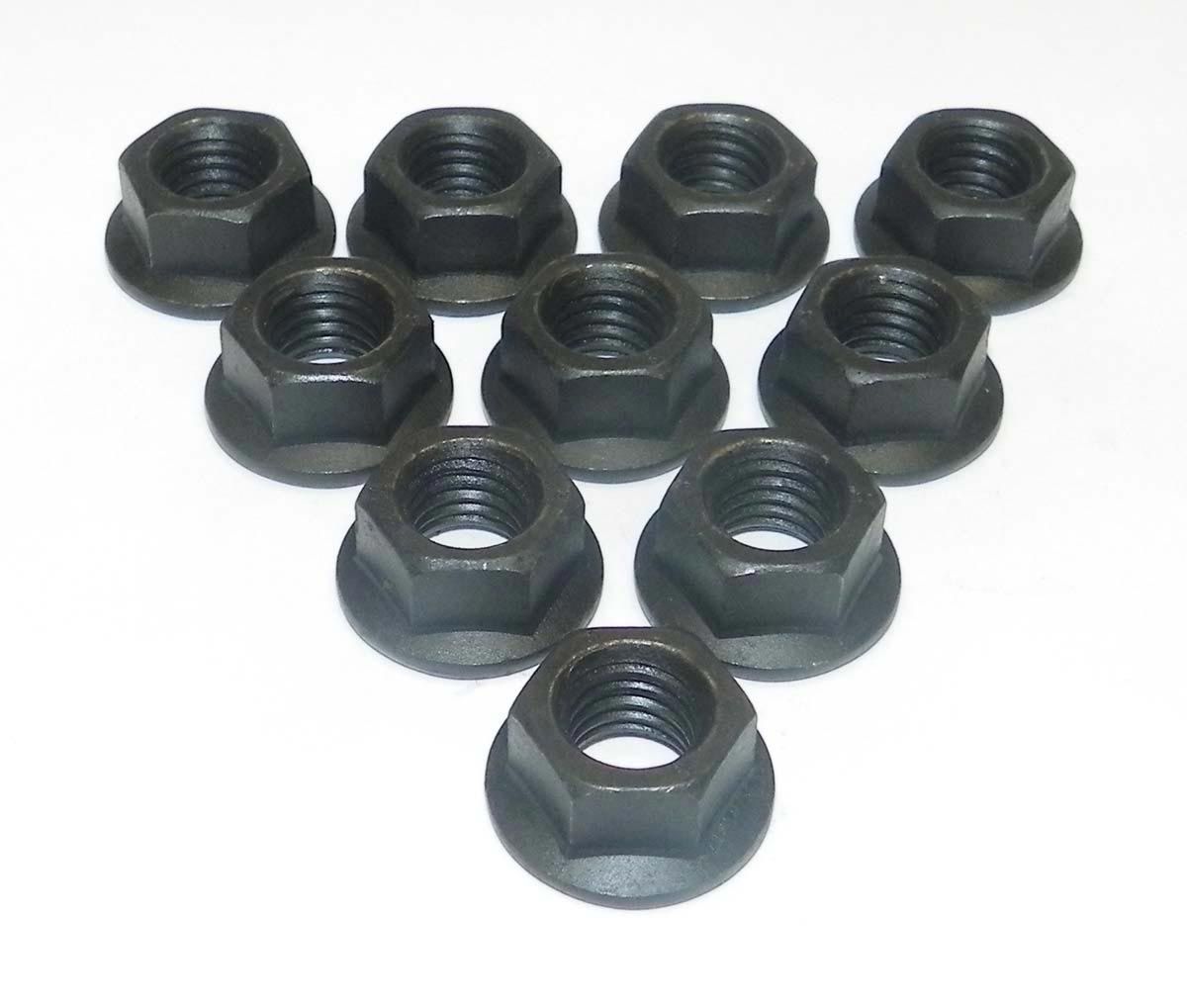 10mm rustfrit sekskantmøtrik 10 pack - 920151649