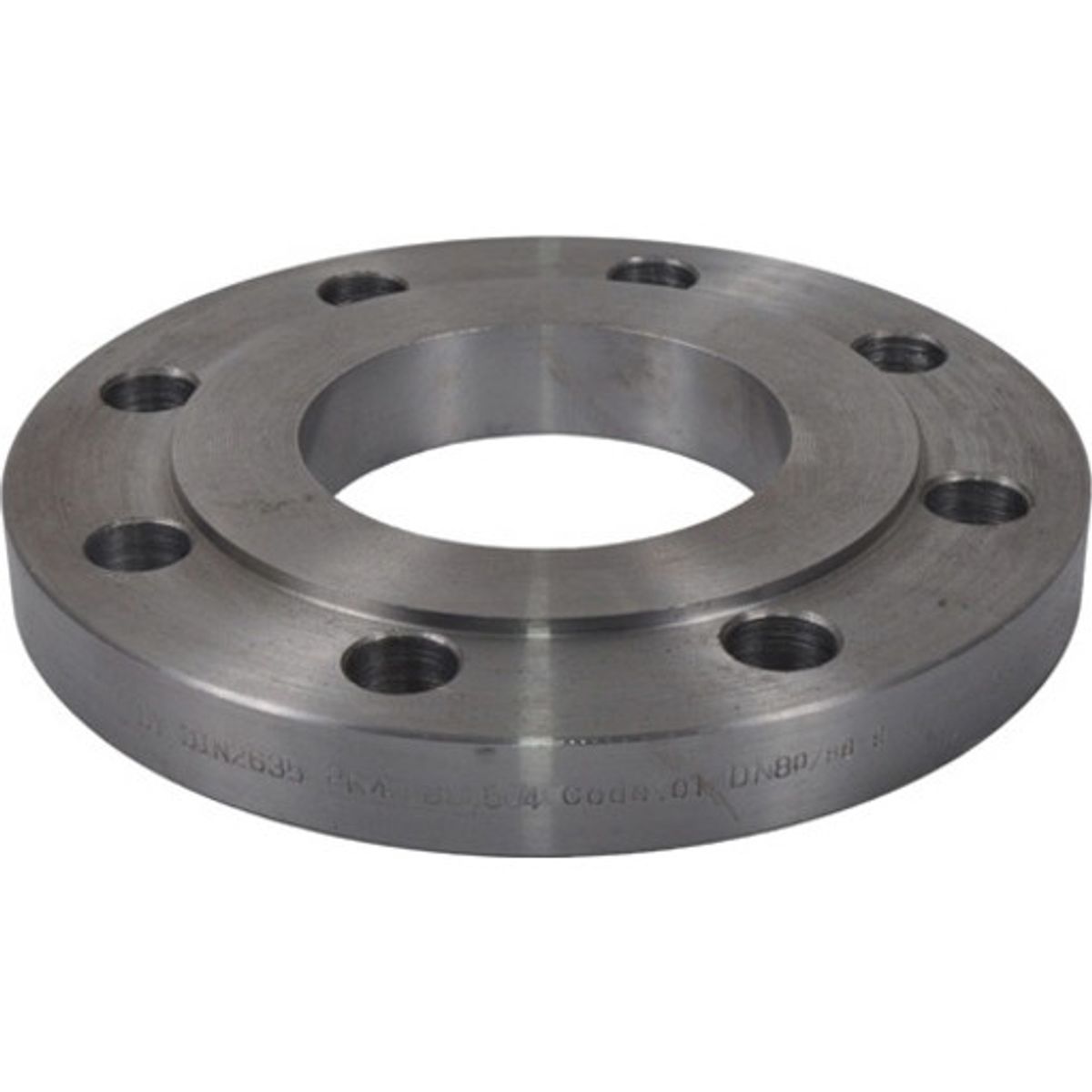 114,3 mm Stålflange plan BS4504 code 101 PN40