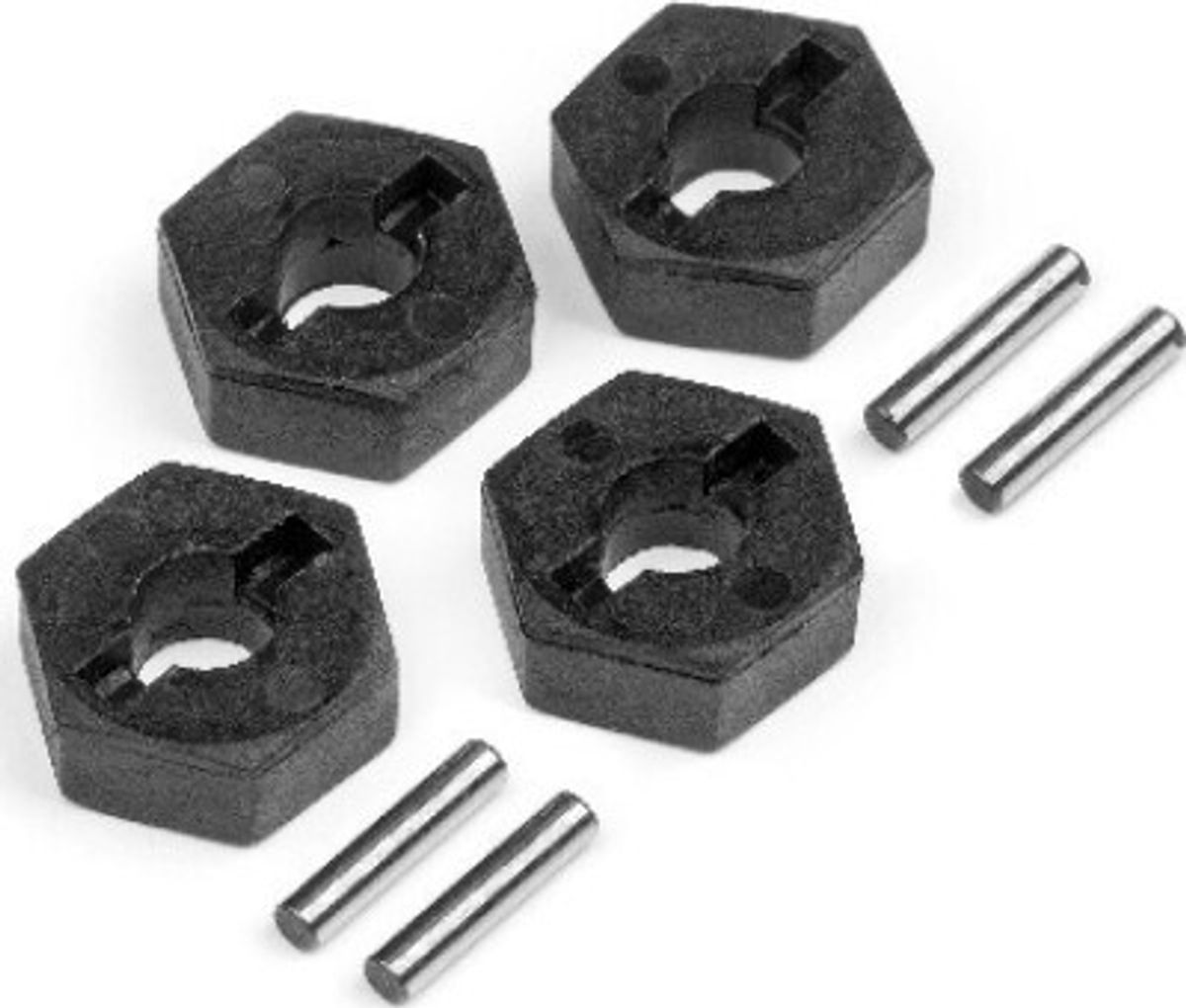 12mm Wheel Hex Hub Set (4pcs) - Hp115308 - Hpi Racing