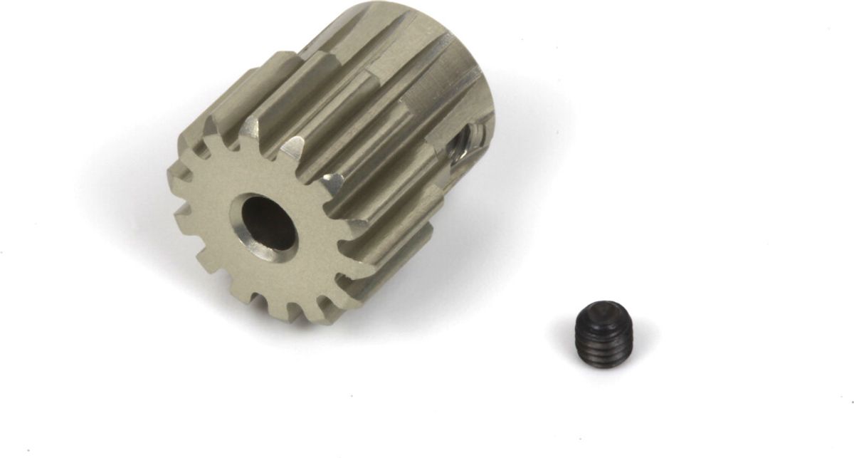 14t Aluminium Pinion Gear (0.8 M/32dp 3.175 Shaft) - Mv150619 - Maverick Rc