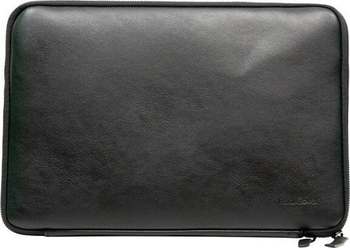 15,6" Laptop Sleeve I Læder - Sort - Radicover