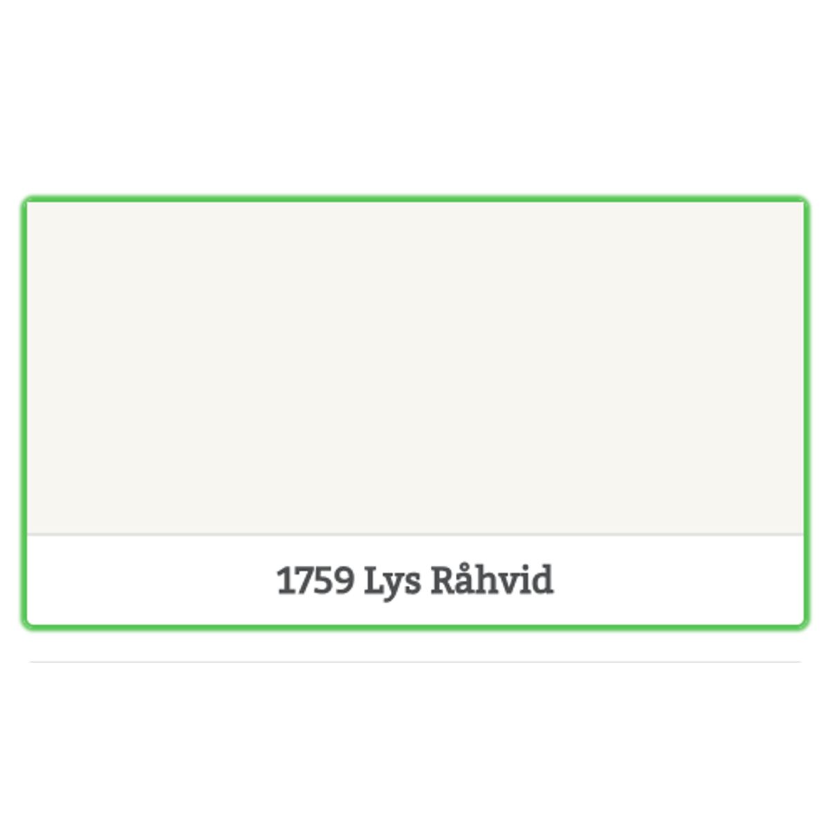 1759 - LYS RÅHVID - 0.45 L - Maling