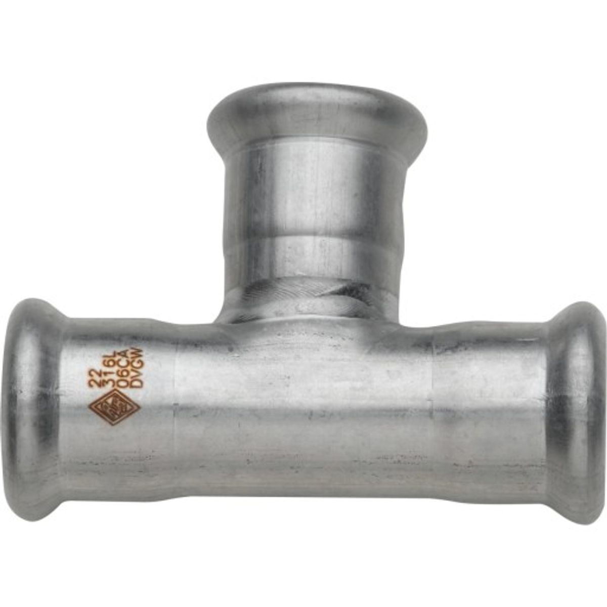 18 mm TURBO Inox tee