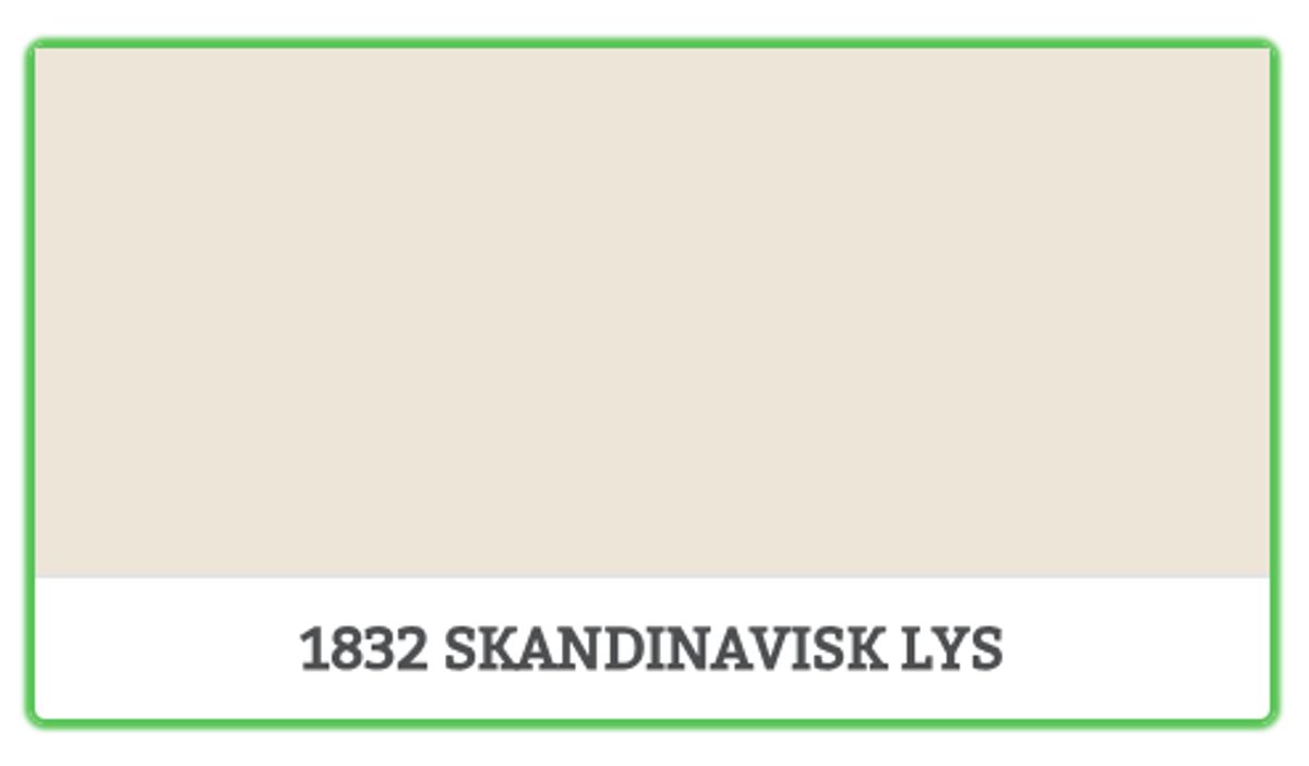 1832 - SKANDINAVISK LYS - 0.68 L - Maling