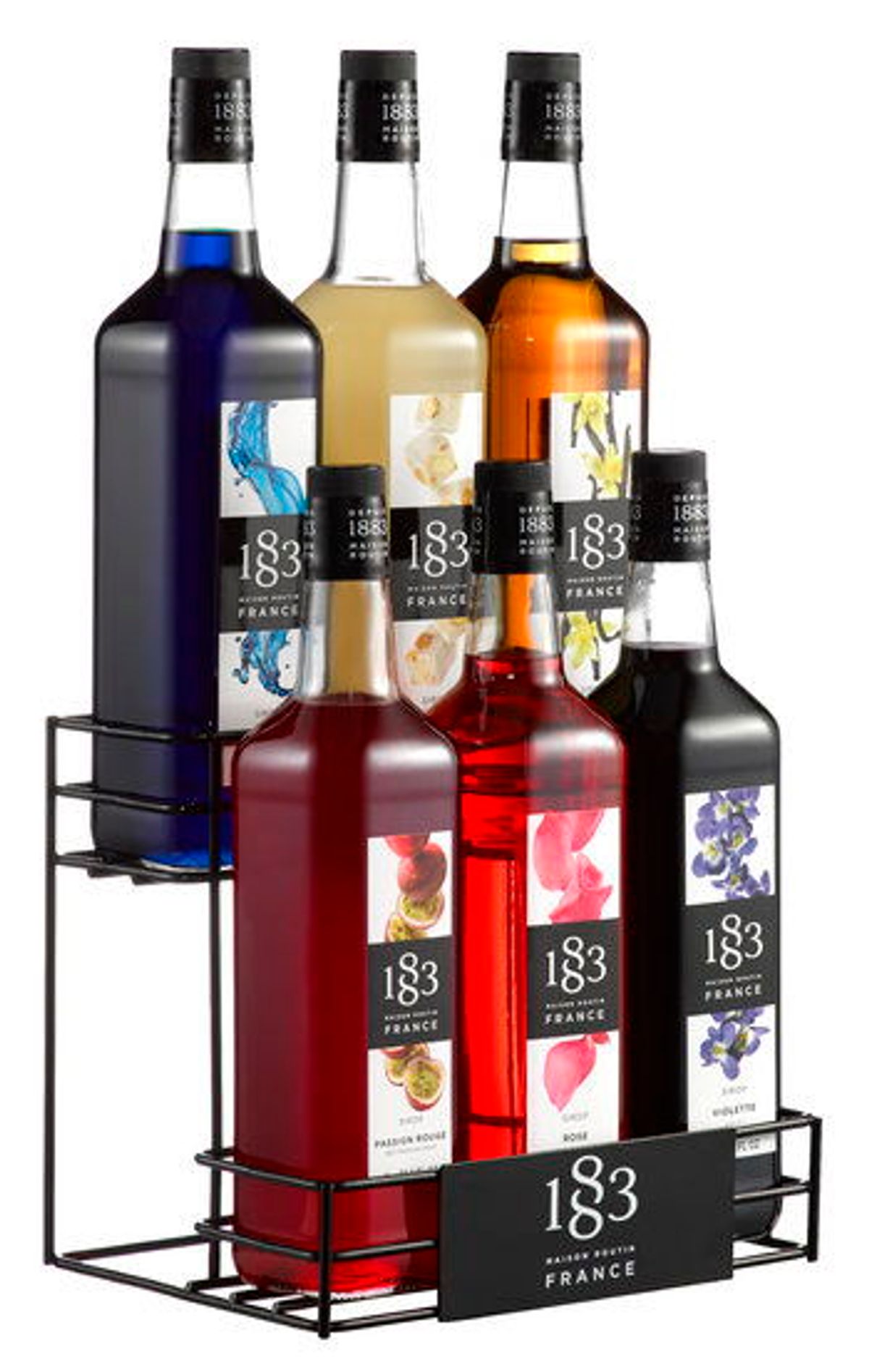 1883 Display Stander Til Sirup 6 Fl. 100 Cl