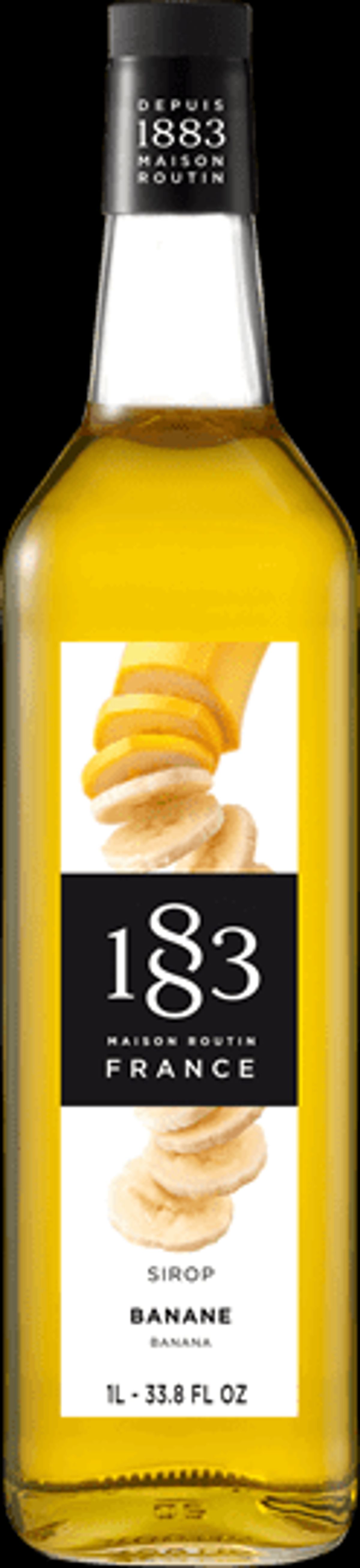 1883 Syrup Banana / Banan 1 Ltr