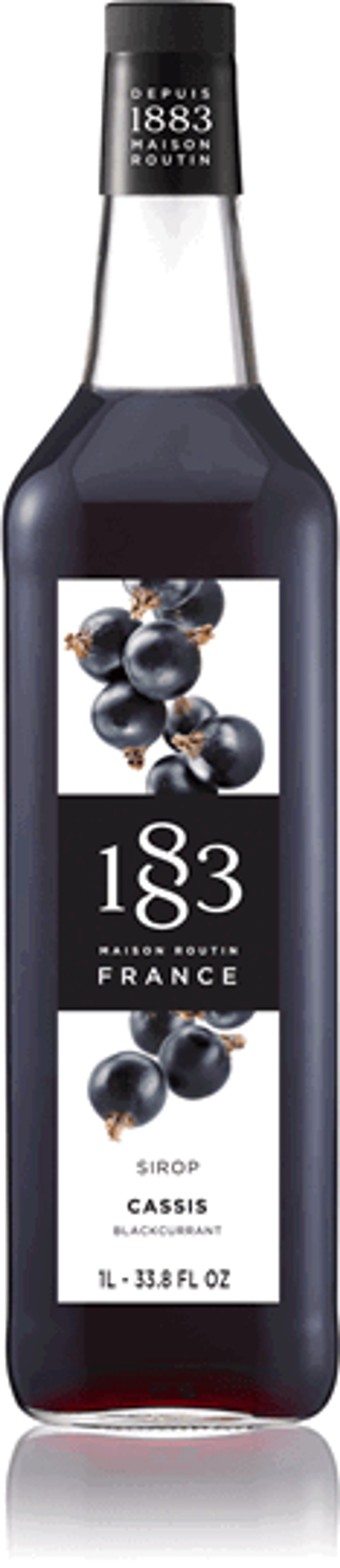 1883 Syrup Cassis / Solbær 1 Ltr