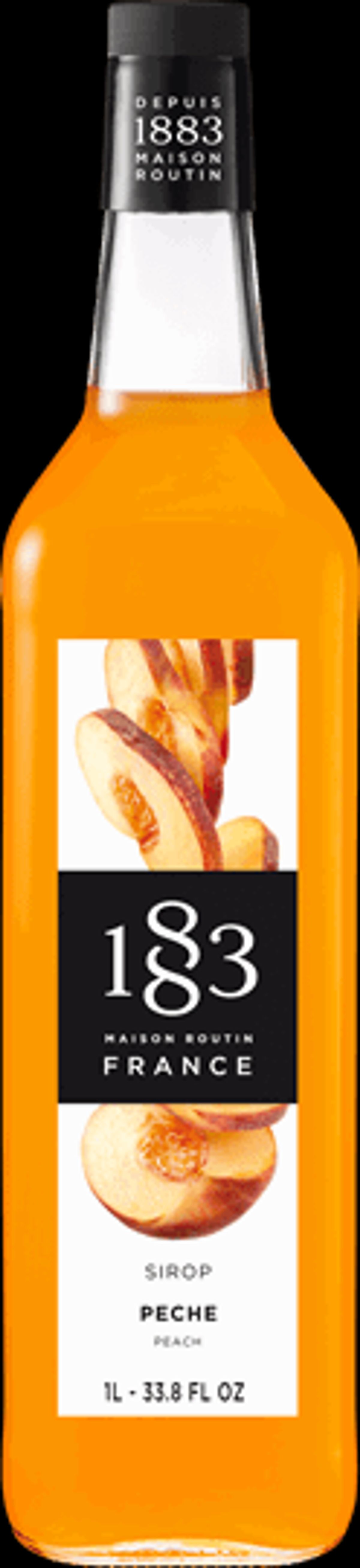 1883 Syrup Peach / Fersken 1 Ltr