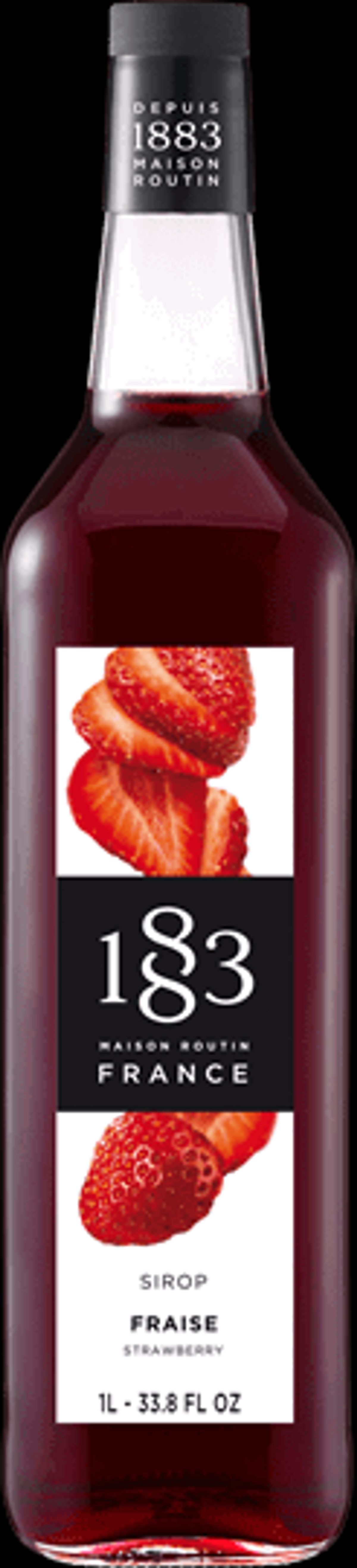 1883 Syrup Strawberry / Jordbær 1 Ltr