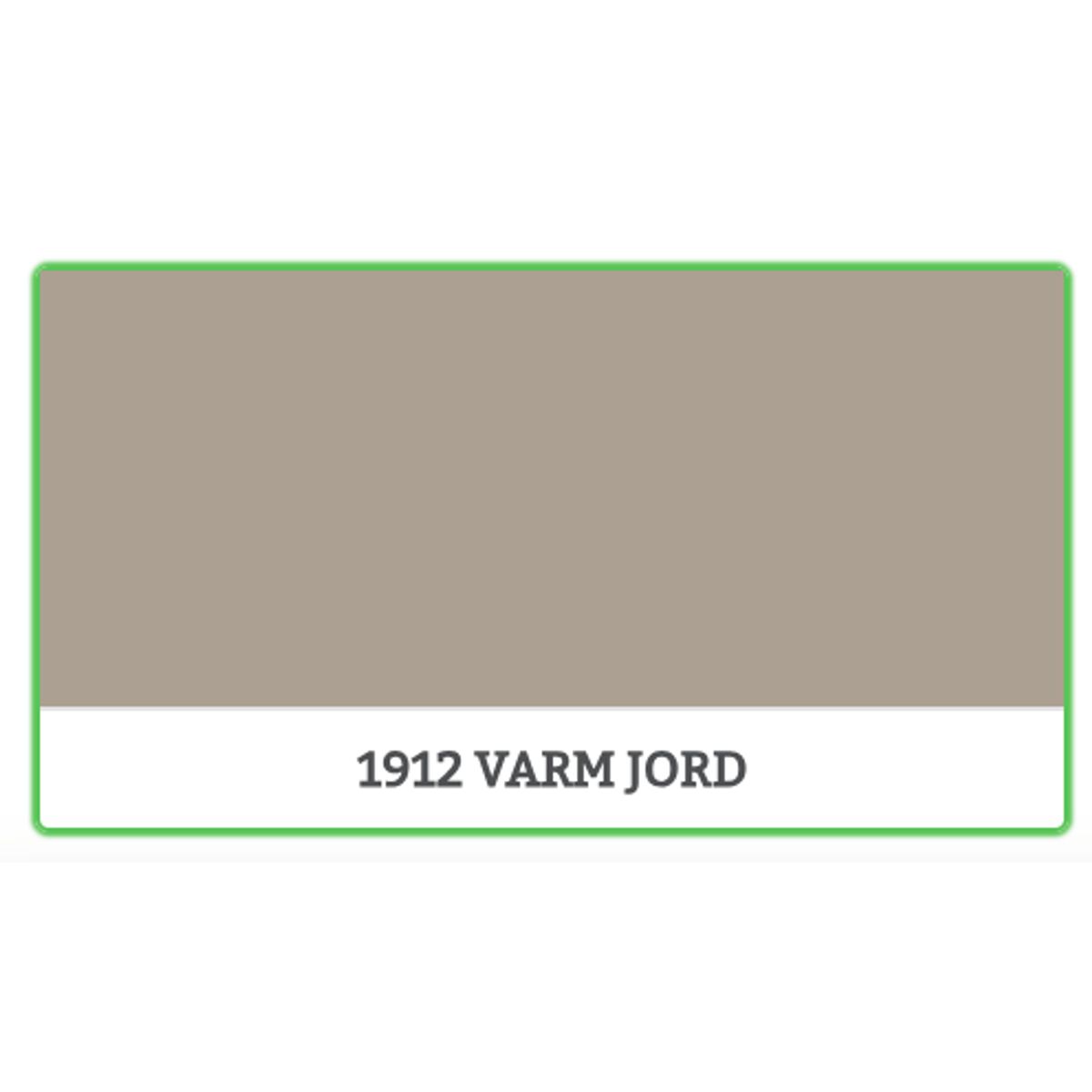 1912 - VARM JORD - 2.7 L - Maling