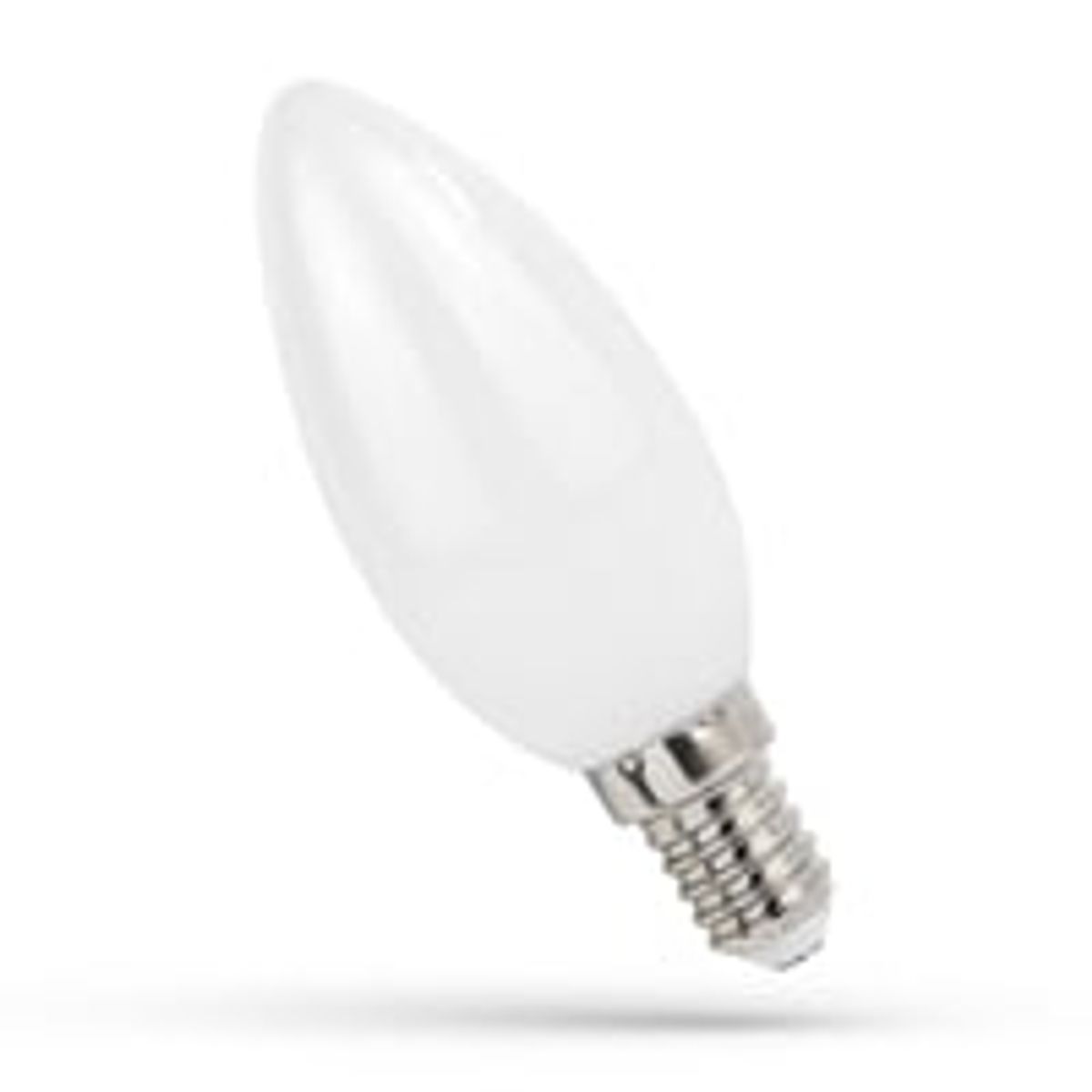 1W LED kertepre - C35, kultrd, matteret glas, E14, 230V, 100lm, RA80