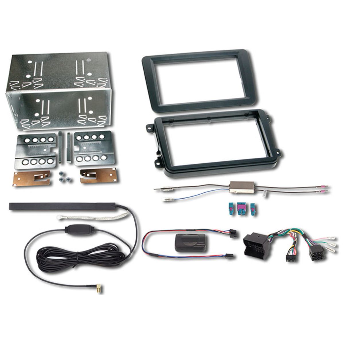 2-DIN 7" kit til VW