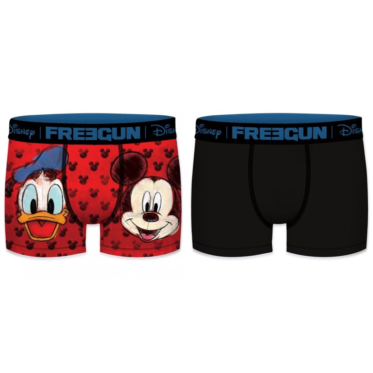 2-pack Anders og Mickey Boxershorts - Disney - Freegun