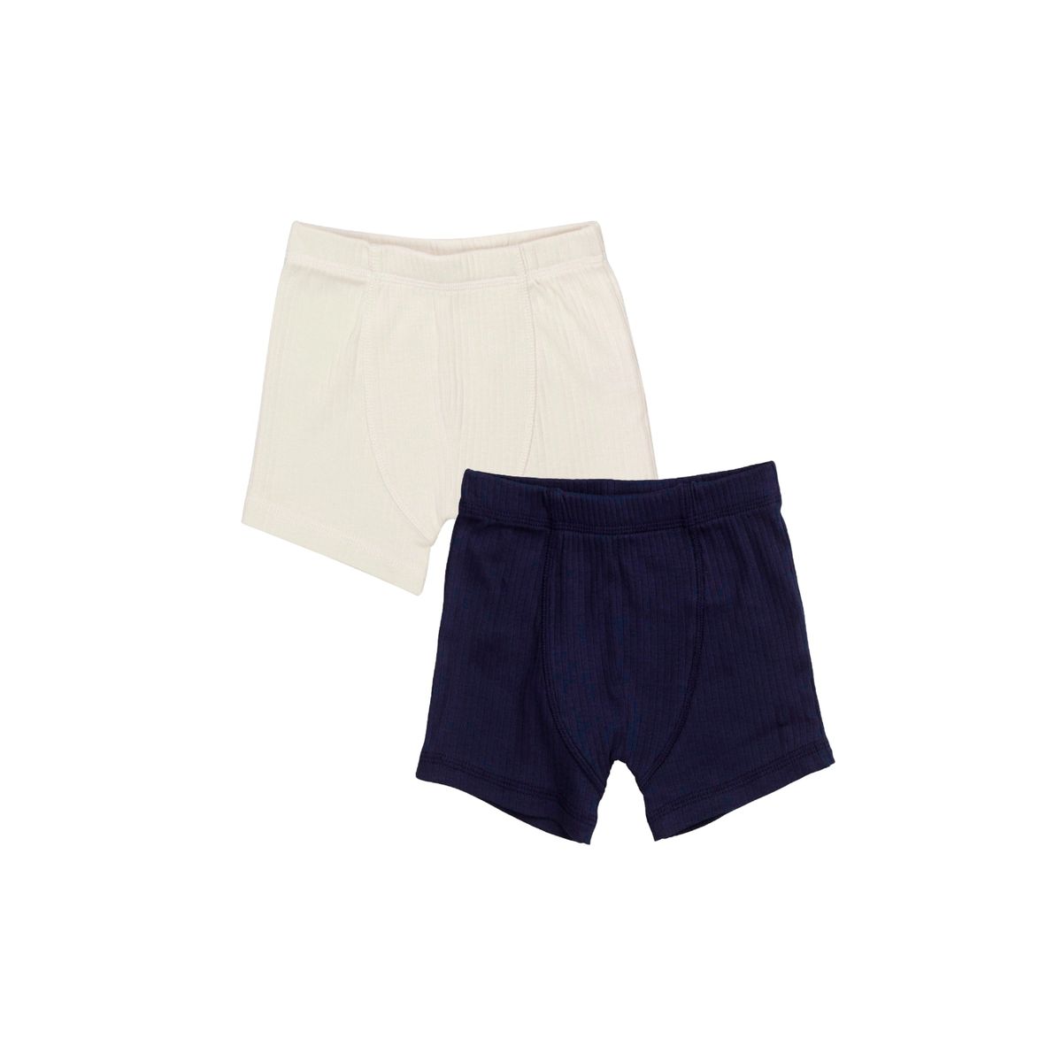 2-PAK BOXERSHORTS I RIB JERSEY - NAVY/ CREAM COMB. KICK - NAVY/ CREAM COMB. KICK / 116