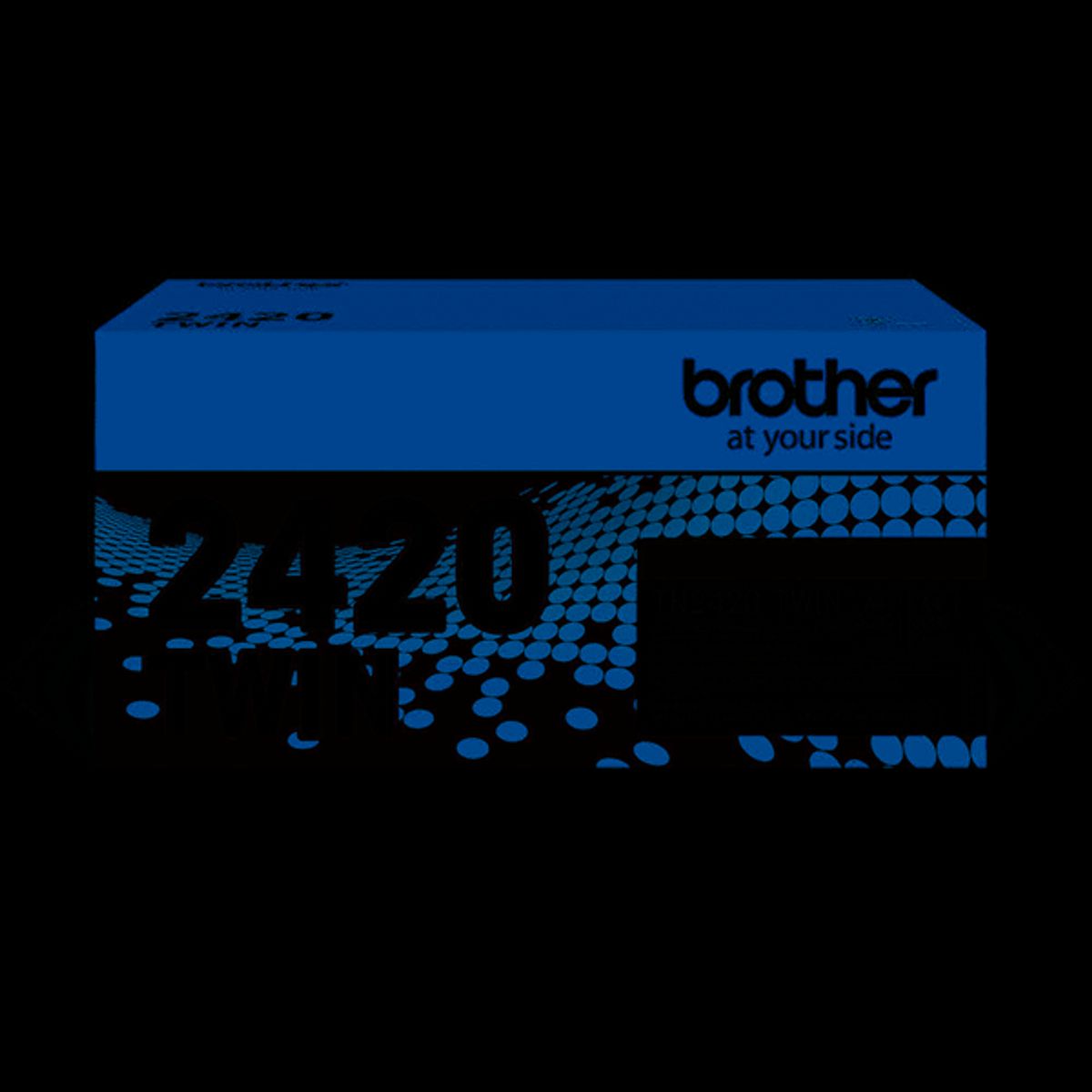 2-pak Sort lasertoner - Brother TN-2420 TWIN - 2 x 3.000 sider