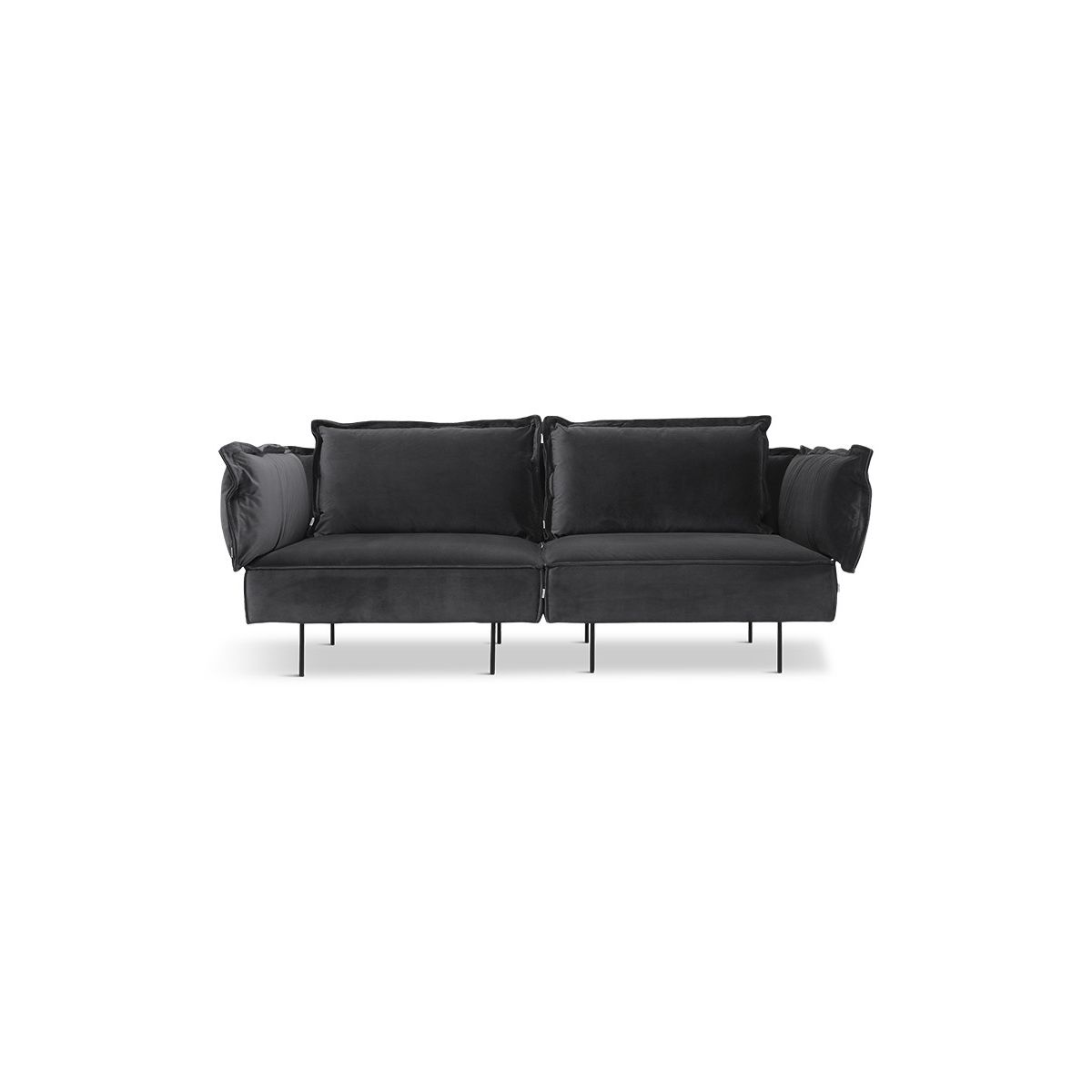 2 pers. sofa fra HANDVÄRK (Dark grey)