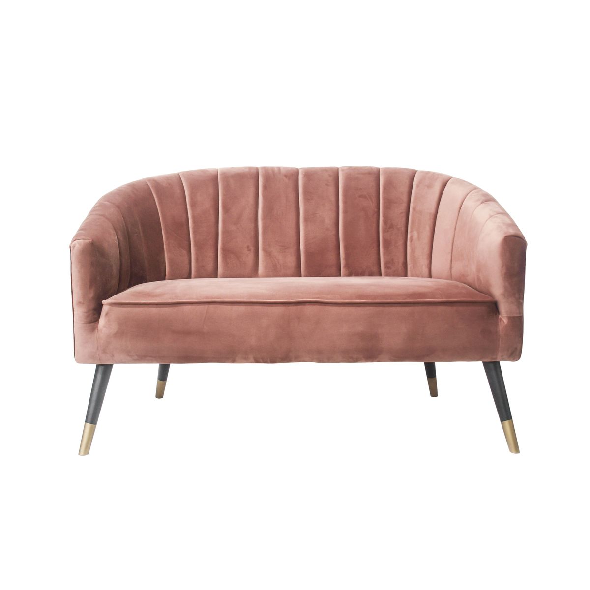 2-personers Sofa Royal i rosa