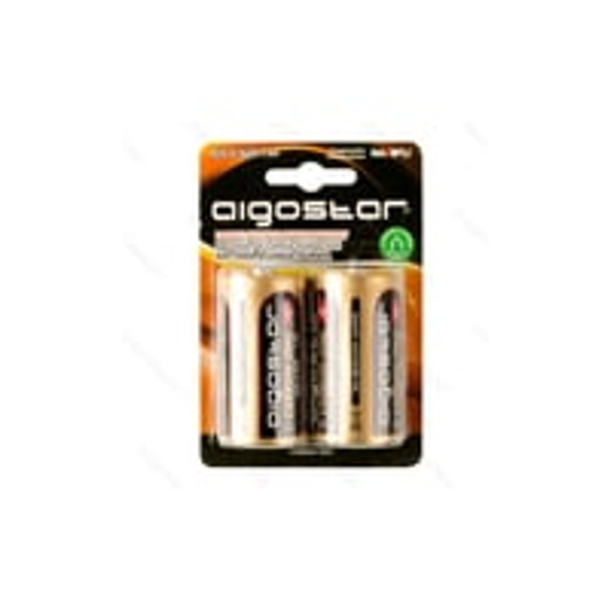 2 stk Aigostar R20D Batteri, 1,5V - Langtidsholdbar og plidelig energikilde til dine enheder.