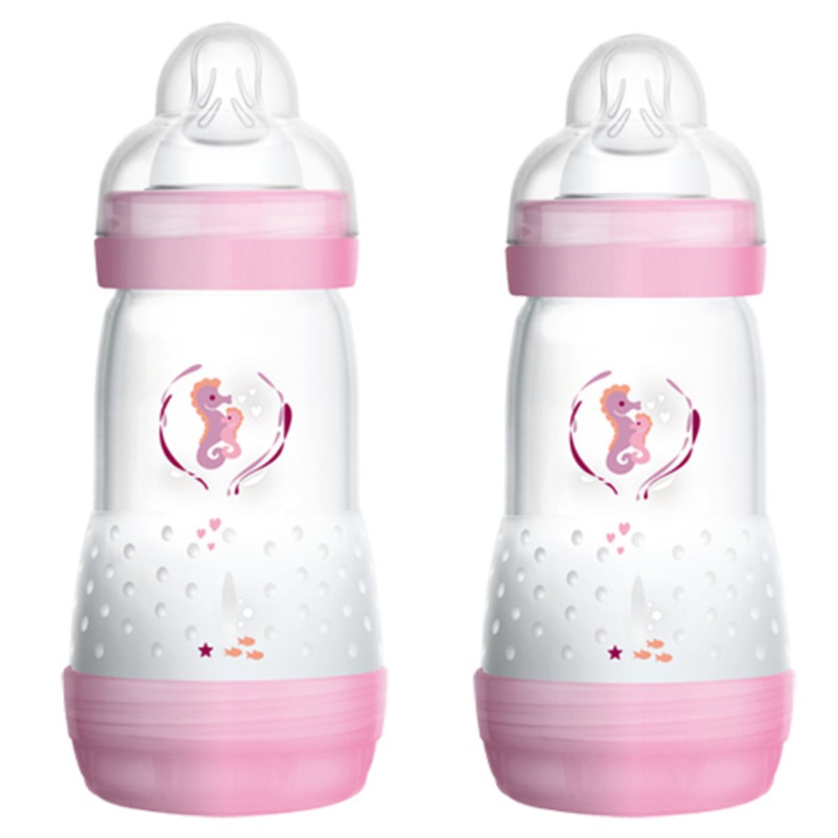 2 stk. MAM Anti-Colic sutteflasker 260 ml.