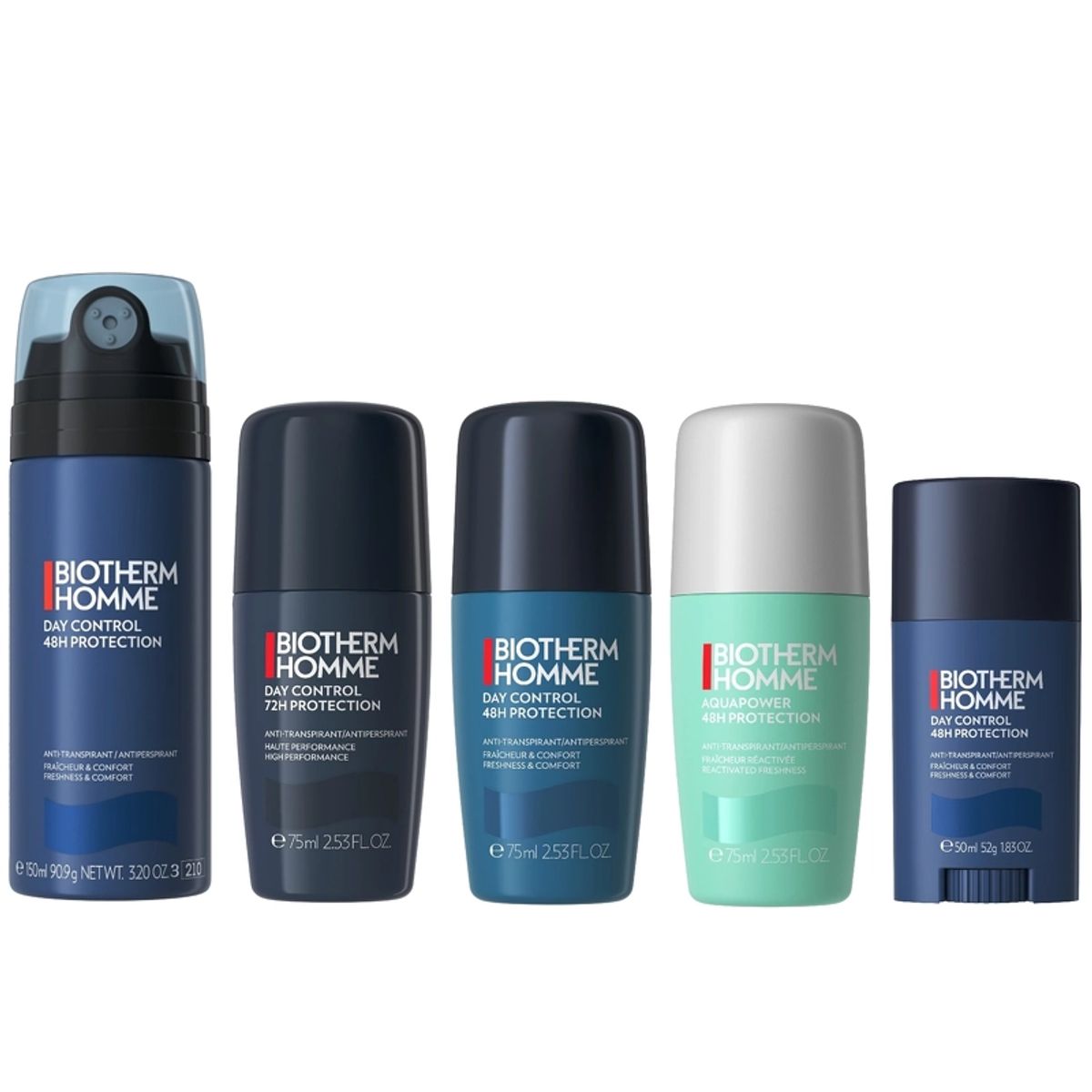 2 x Biotherm Homme Deodorant - Choose Variant