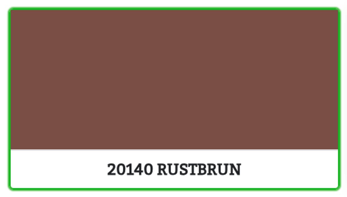 20140 - RUSTBRUN - 0.68 L - Maling