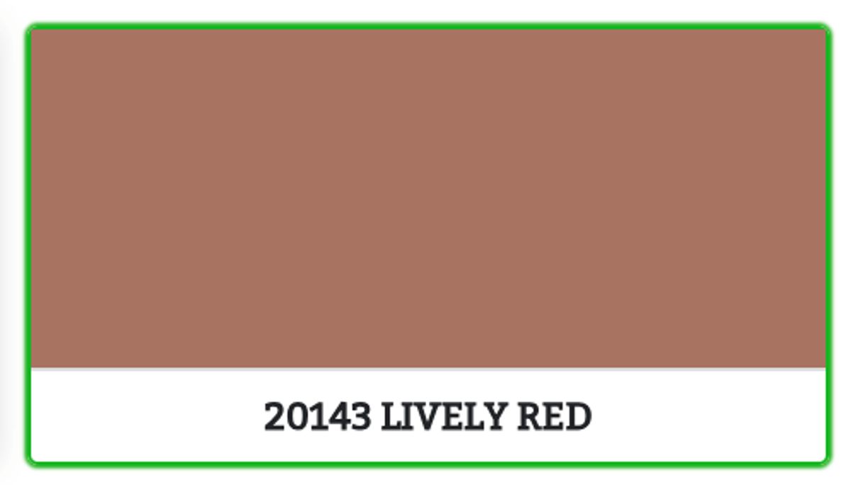 20143 - LIVELY RED - 0.68 L - Maling