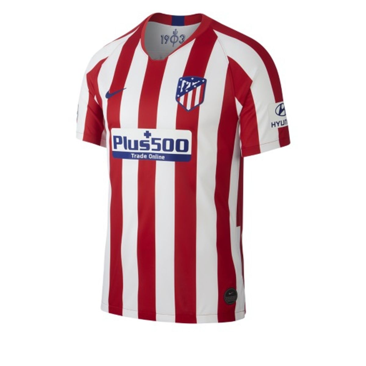 2019-2020 Atletico Madrid Home Nike Shirt (Kids)-YL | 147-158