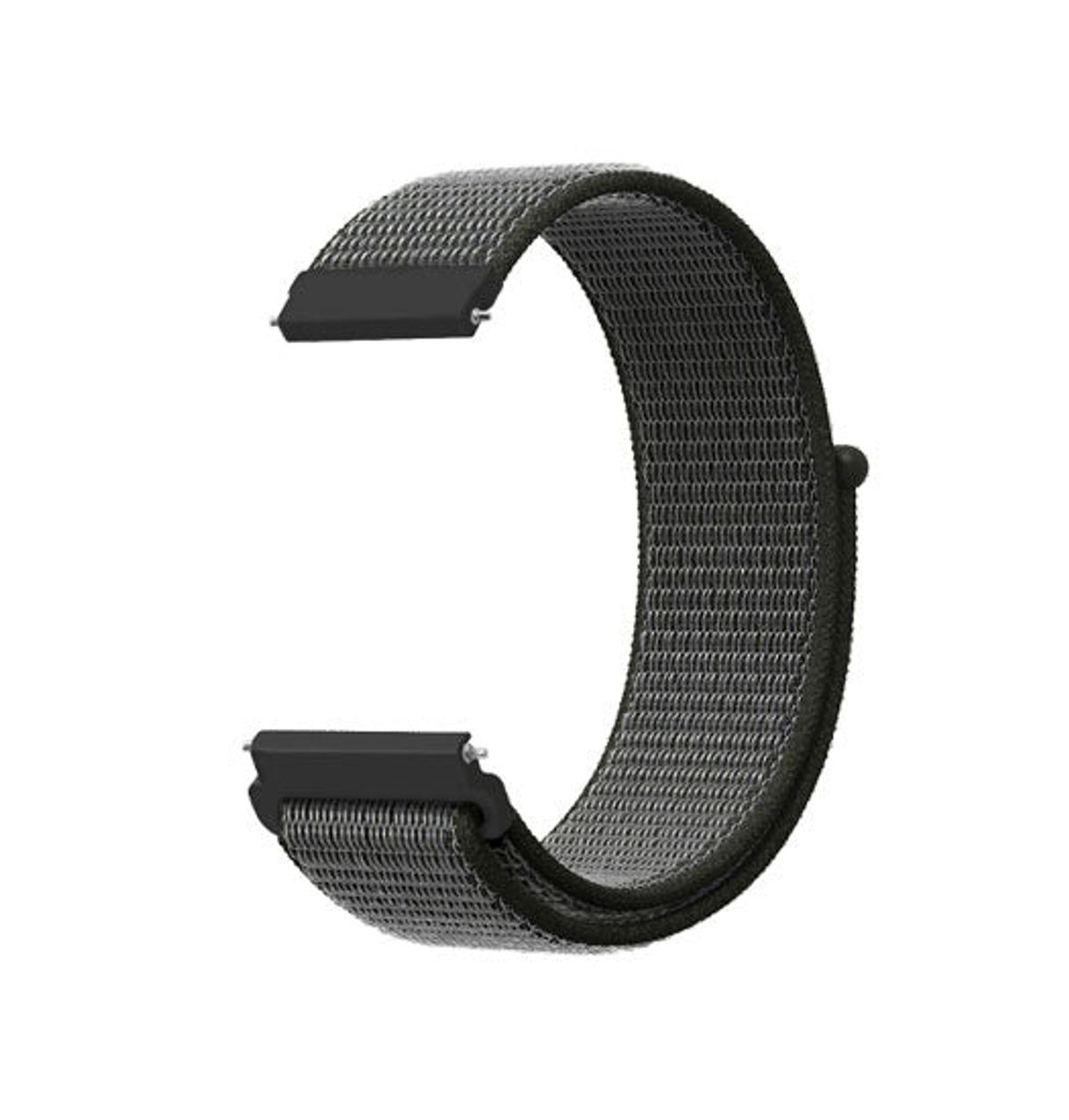 20mm - L'Empiri&trade; Nylon Velcro Rem - Oliven