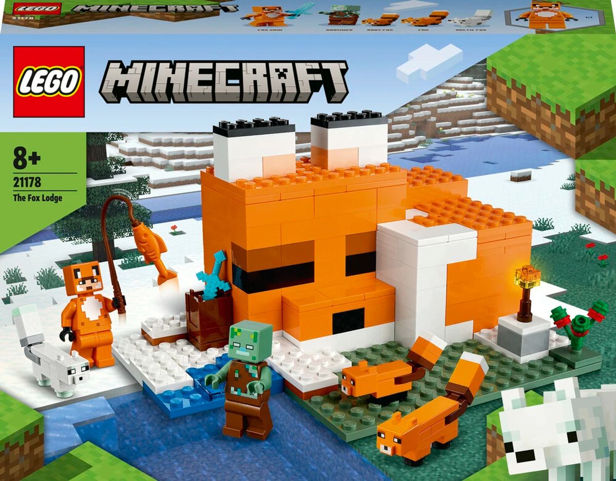 21178 LEGO Minecraft Rævehytten