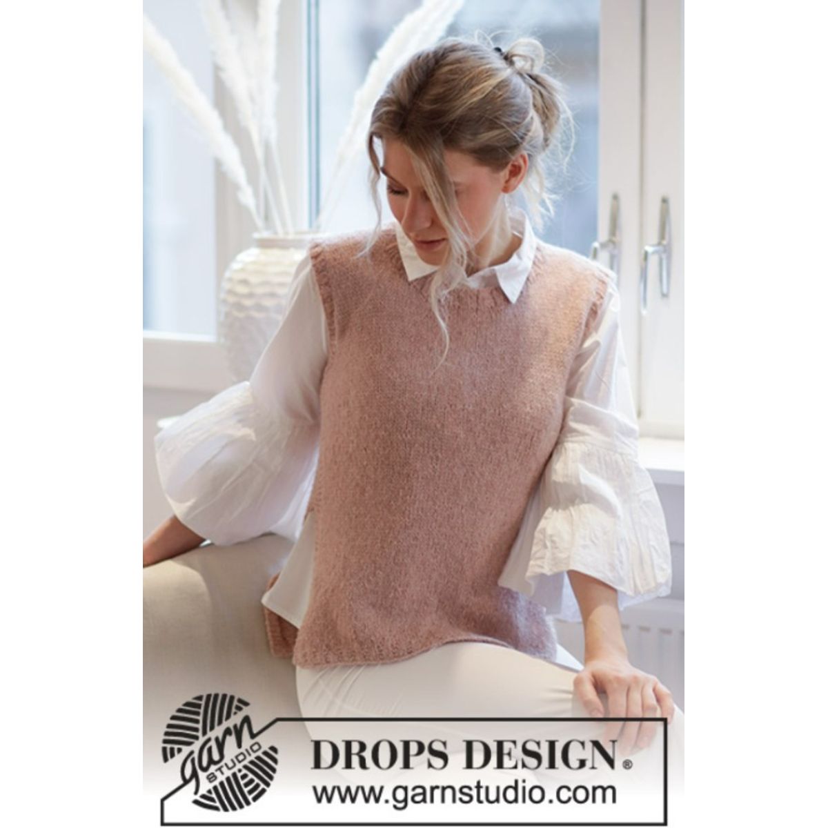 212-44 Rose Blush by DROPS Design, fra Viking