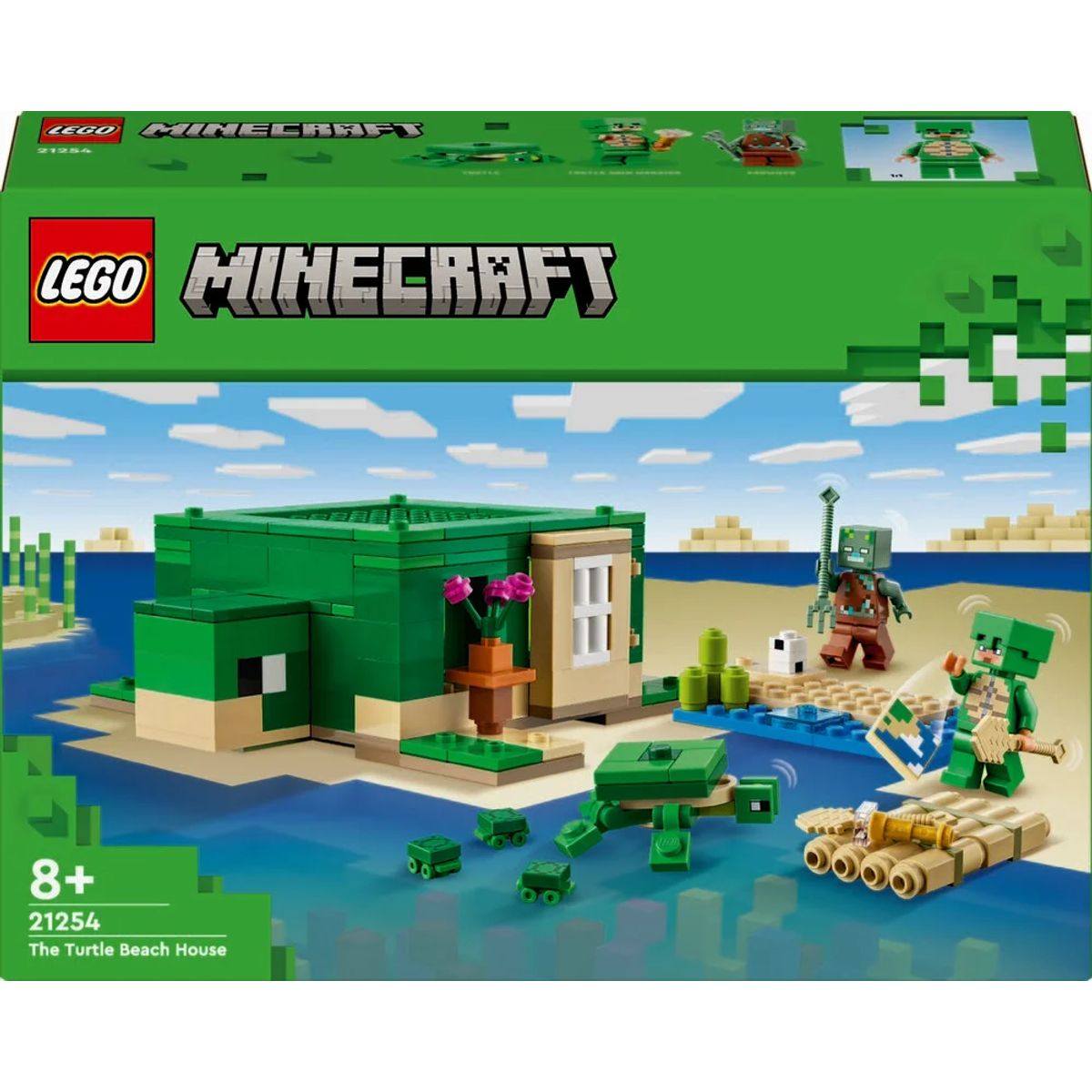 21254 LEGO Minecraft Skildpaddestrandhuset