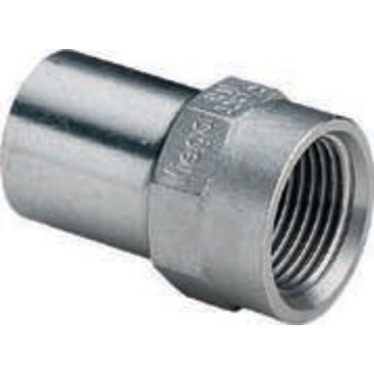 22 mm x 3/4" Indstik Sanpress Inox nippel/muffe