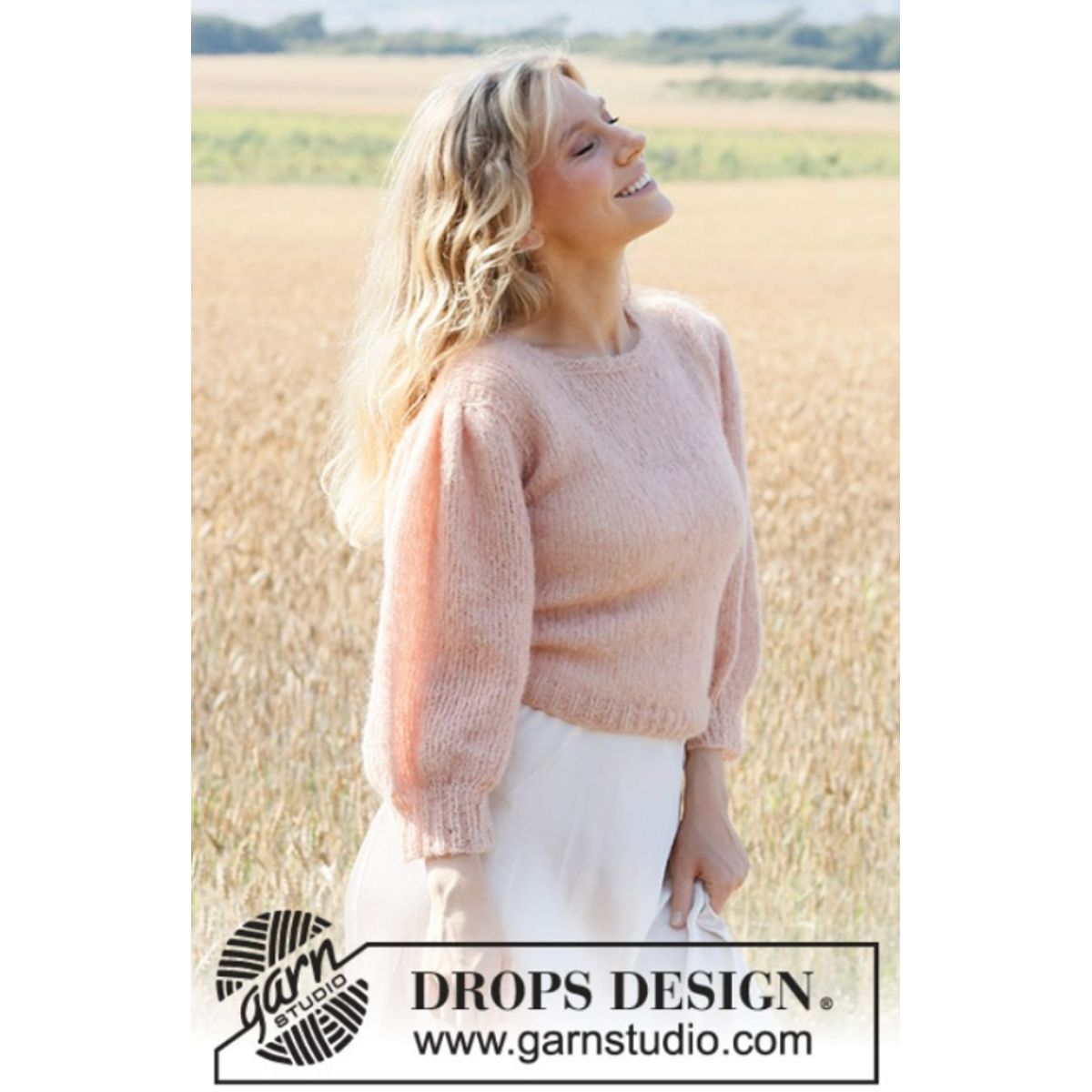 223-1 Peaches and Cream by DROPS Design, fra Viking