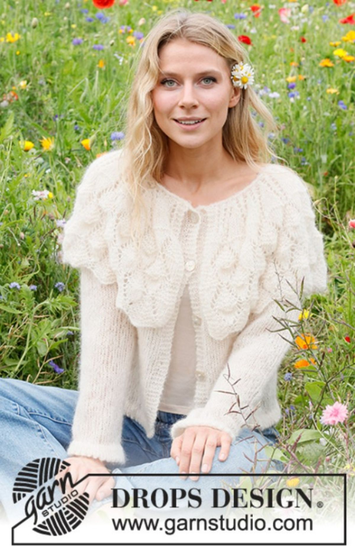 231-18 Big Sur Cardigan by DROPS Design, fra Viking