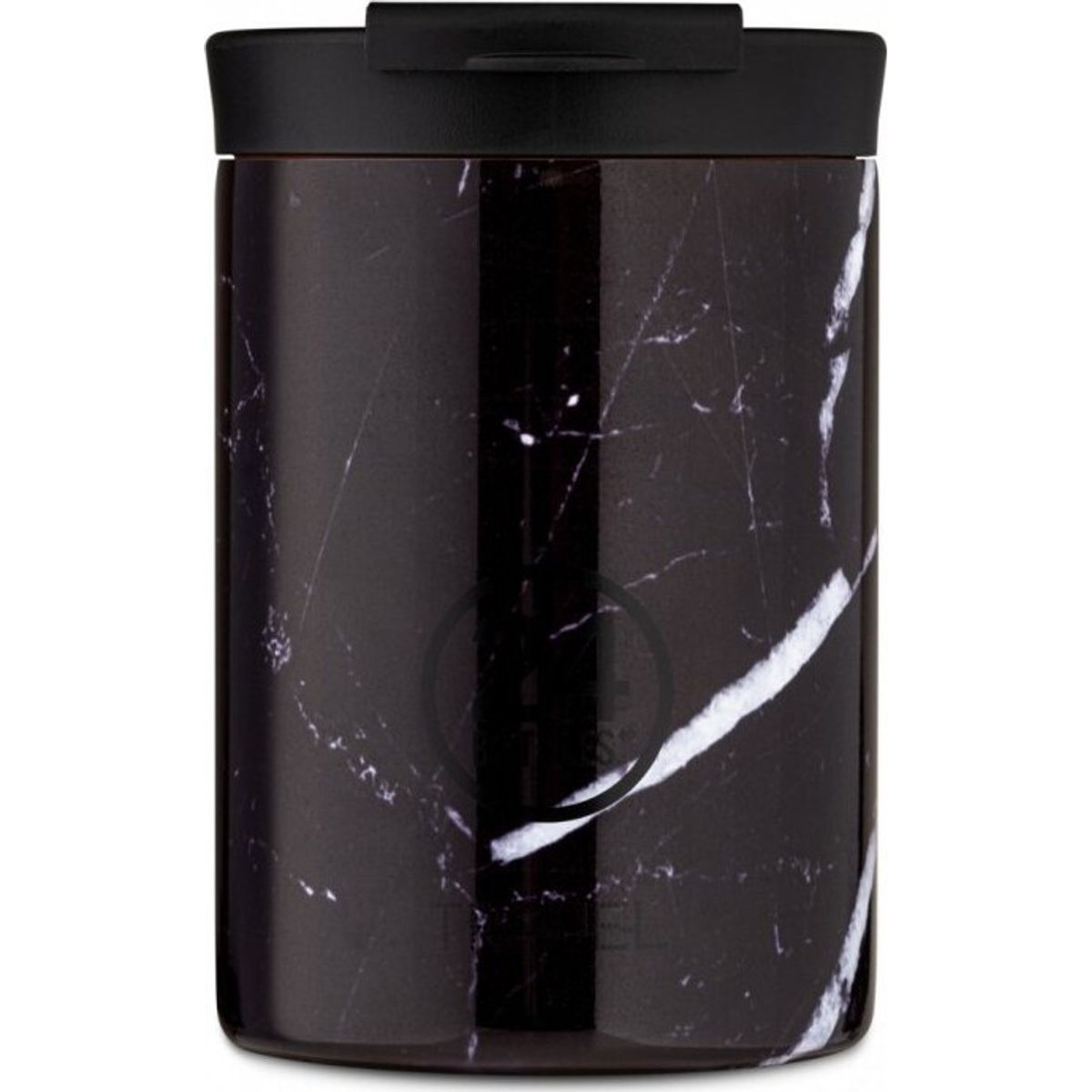 24 Bottles - Travel Tumbler - 0,35l Rejsekrus - Sort Marble