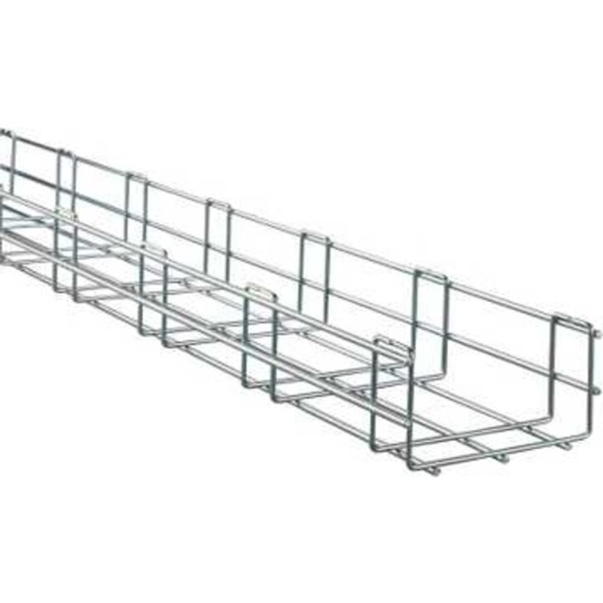 24 meter Gitterbakke 60x60 Zinc+ (3M)