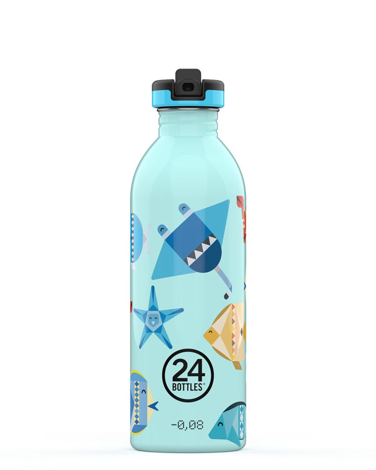 24Bottles Urban drikkedunk med sportslåg - 500 ml - Sea Friends