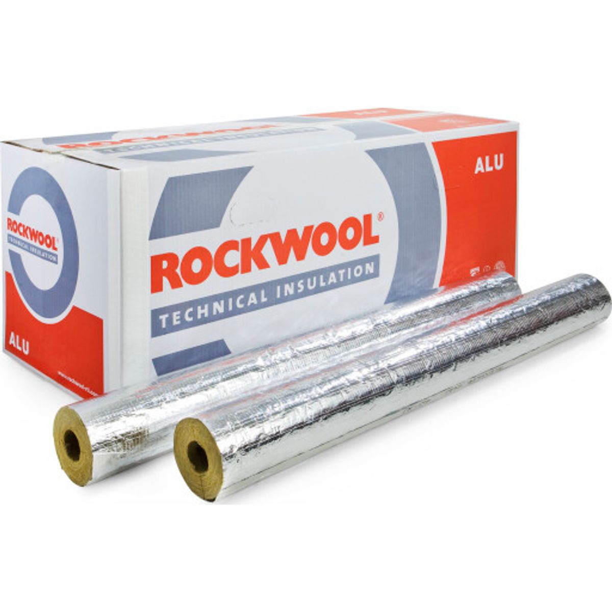 25 meter Rockwool rørskål 800 159x30. 25 stk. pr. palle